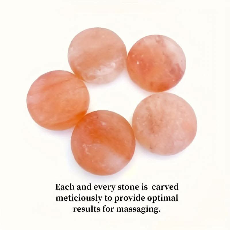 2-Piece Himalayan Salt Massage Stone Set