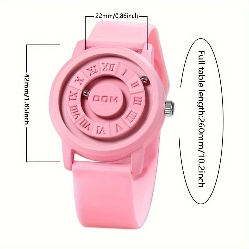 DOM Black Technology Sports Watch - Unisex Magnetic Suspension