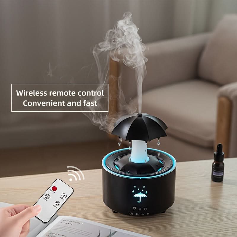 Umbrella Lamp Humidifier with LED Night Light