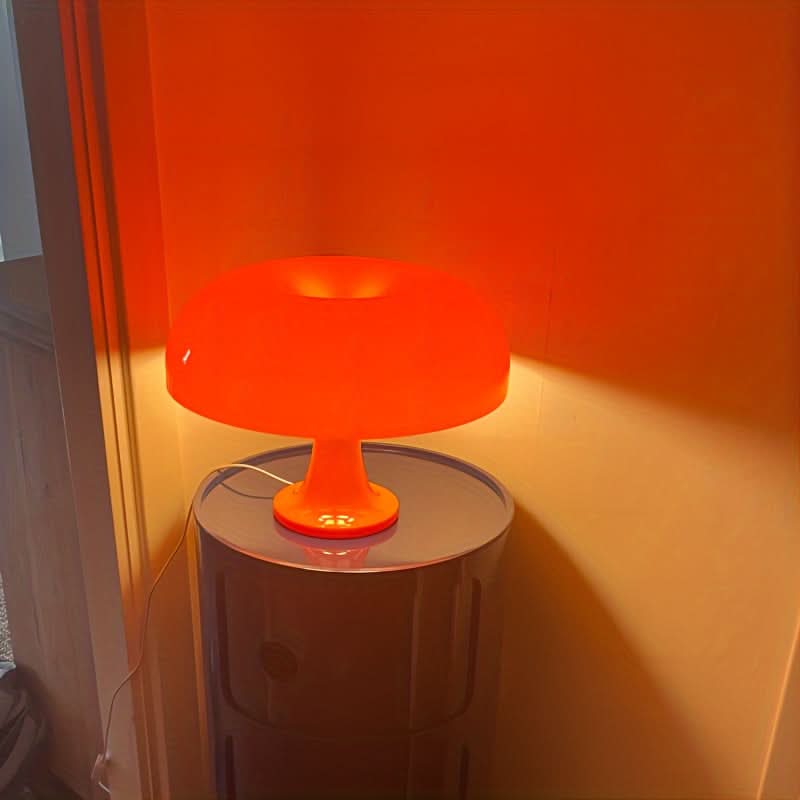 USB-Powered Lotus Mushroom Art Deco Lamp