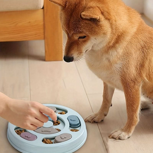 Interactive Dog Slow Feeder Puzzle Toy