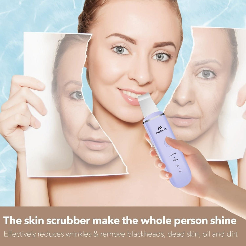 Skin Scrubber Facial Spatula – Deep Cleansing