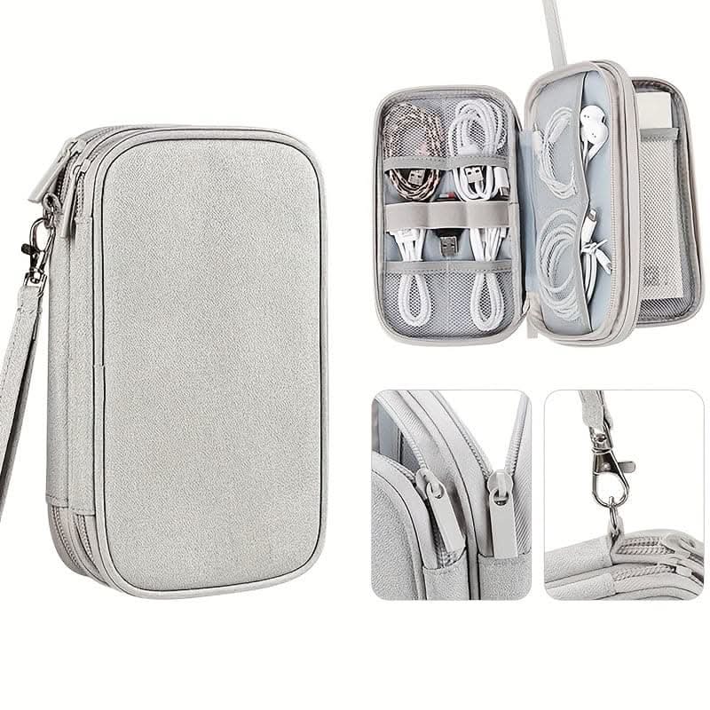 Compact Gadget Organizer Bag for Travel