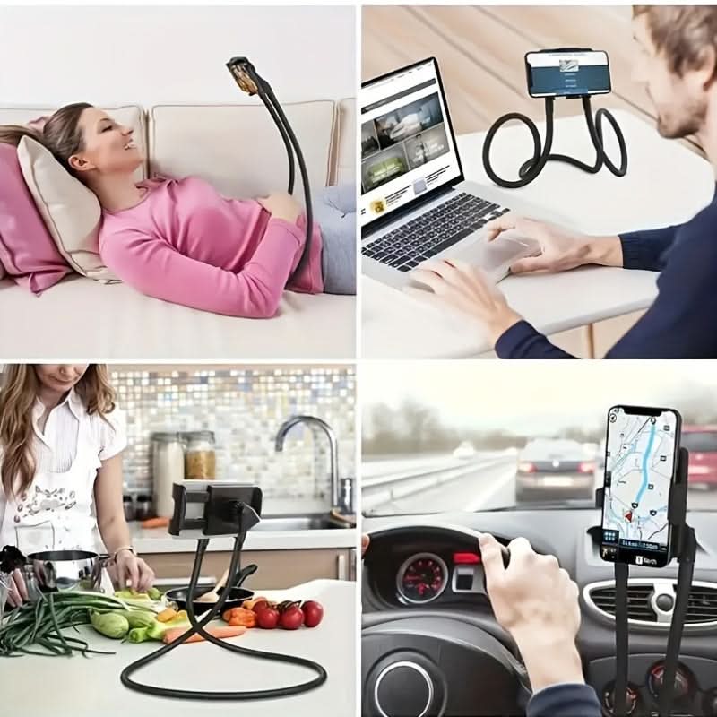 360° Rotating Gooseneck Phone Holder Stand