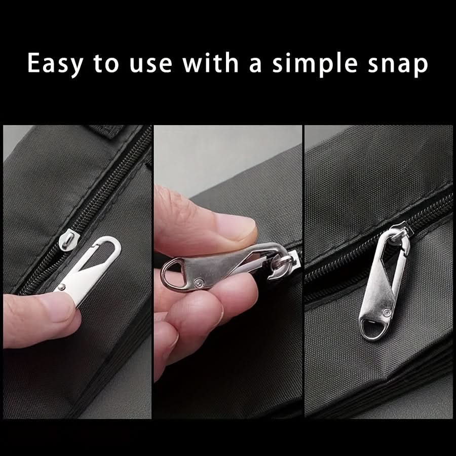 4-Pack Black Zipper Pull Replacement Set