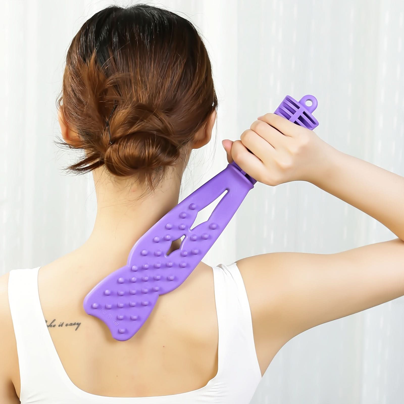 Purple Massage Patting Board – Ergonomic TPR Design