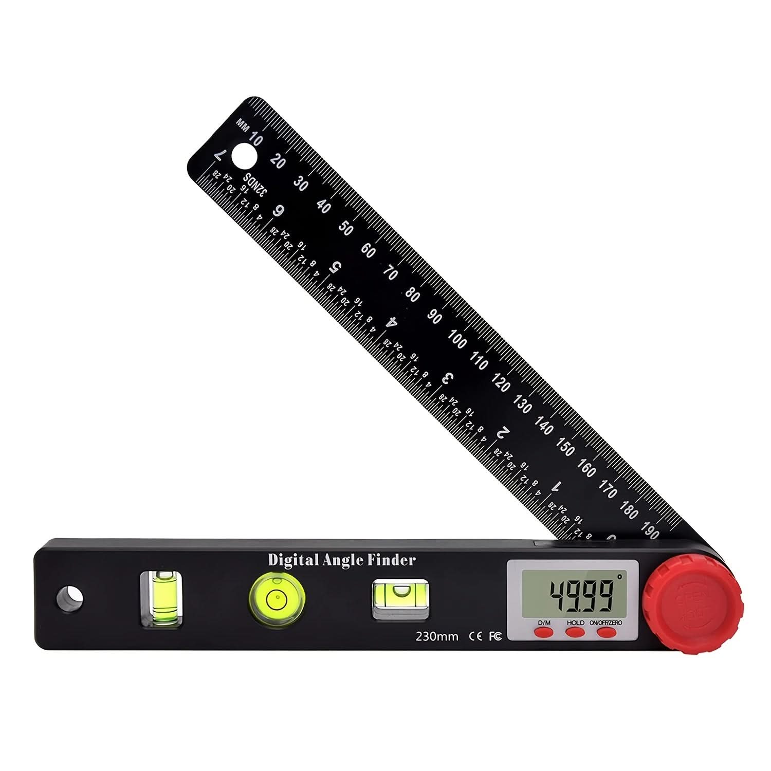 7-Inch Digital Angle Finder Protractor Ruler