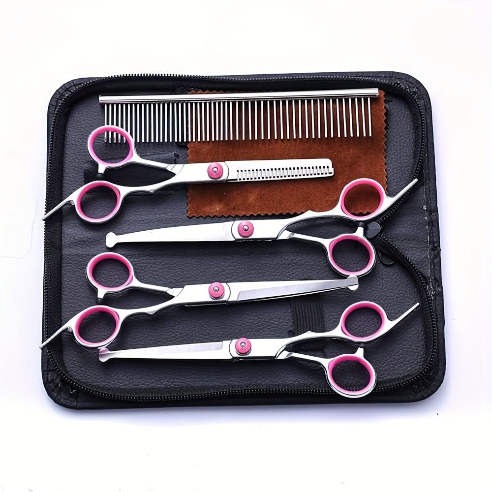 7-Piece Pet Grooming Scissors Set