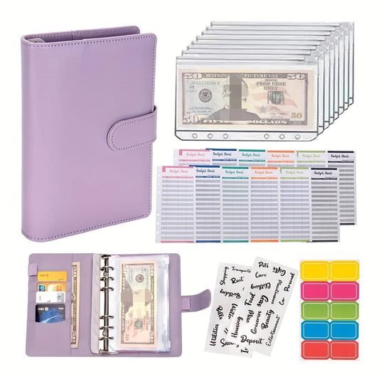 A6 Budget Binder with Cash Envelopes