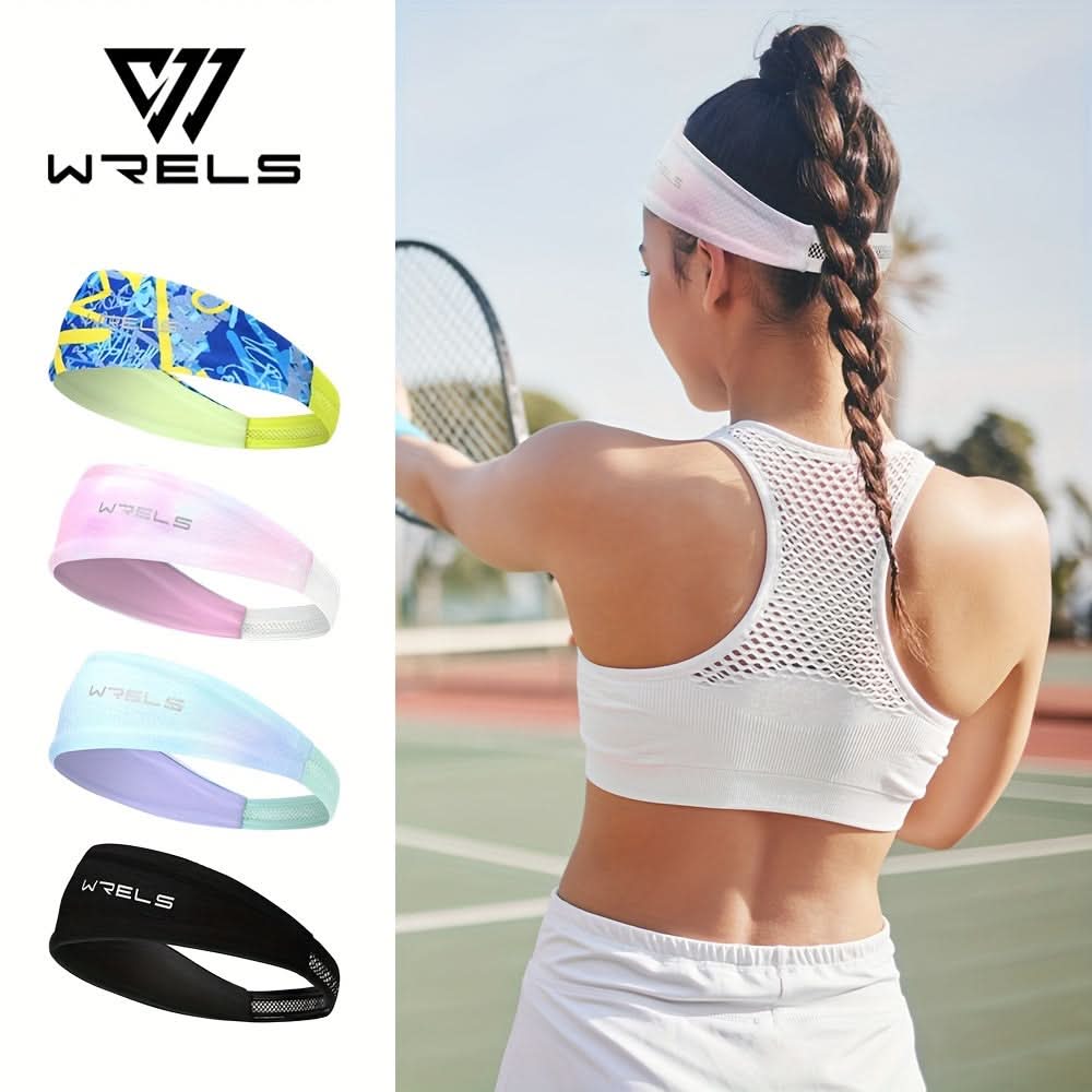 Quick-Dry Non-Slip Sports Headband – Sweat-Absorbing for Gym & Yoga