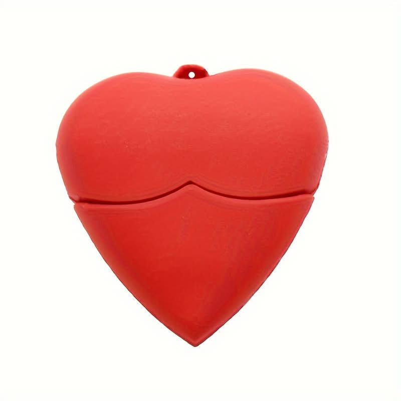 Cute Heart-Shaped USB Drive