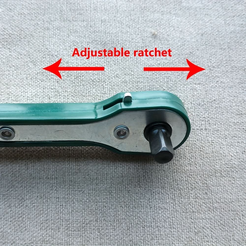 Mini Ratchet Wrench With 10 Screwdriver Bits