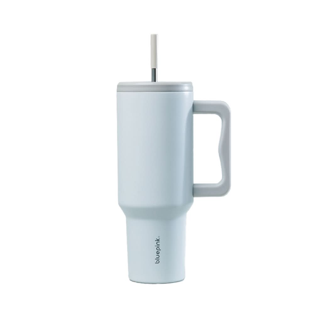 40oz Stainless Steel Insulated Tumbler – Leak-Proof with Straw