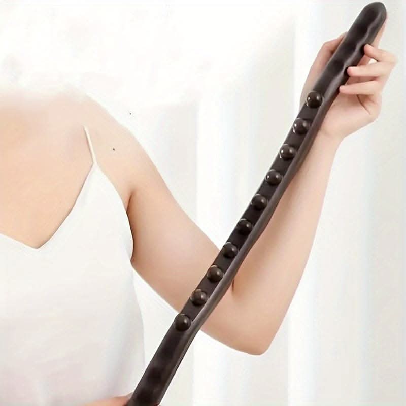 19-Bead Rolling Massage Stick – Targeted Pain Relief