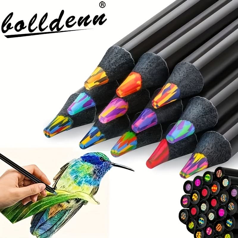 10 Pc Rainbow Magic Markers – Gradient Color Art & Doodle Pens