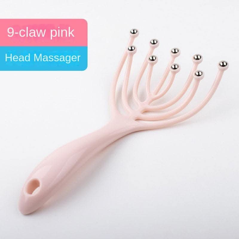 Nine-Claw Head Massager – Ultimate Scalp Relaxation