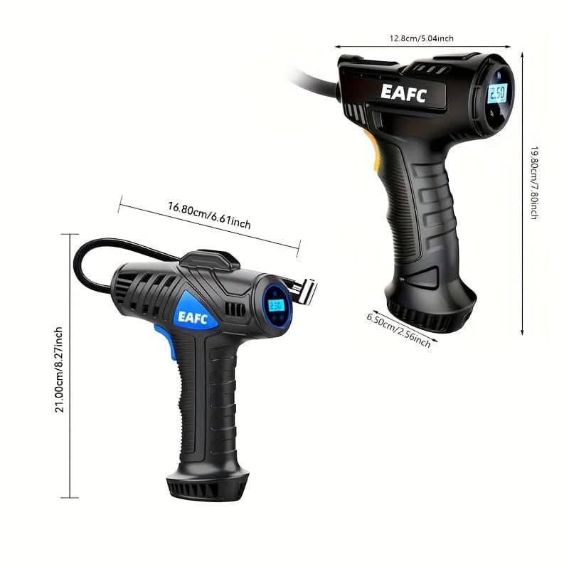 Portable Wireless Tire Inflator with LED Light