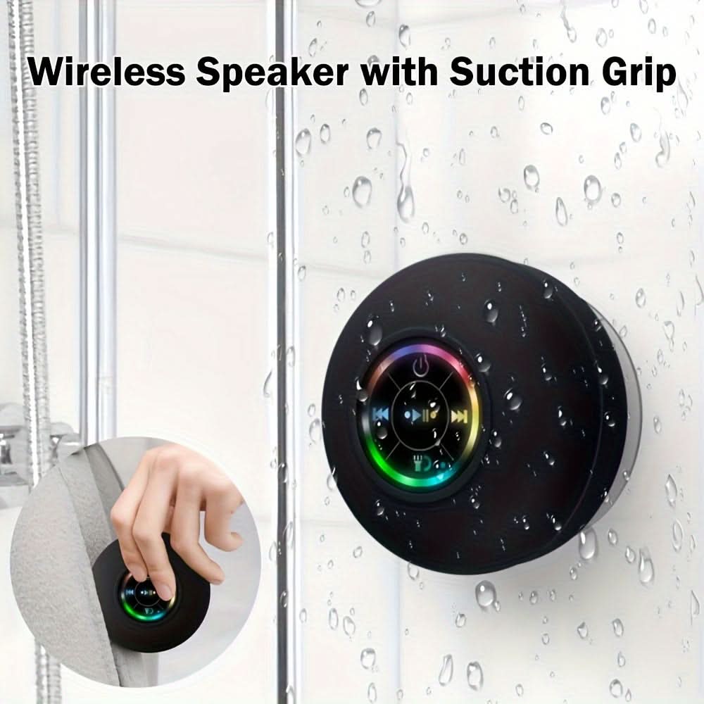 Portable Waterproof LED Bluetooth Speaker