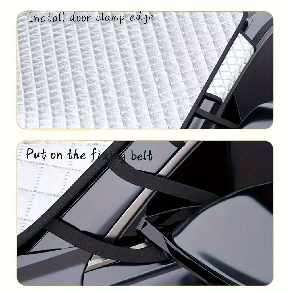 Universal Windshield Cover for Cars, SUVs & Trucks – All-Season Protection