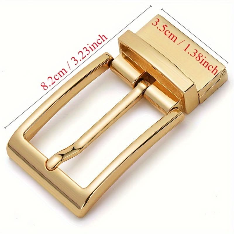 Rotating Buckle Heads for Belts & Trousers – Adjustable 1.3-1.38 Inch