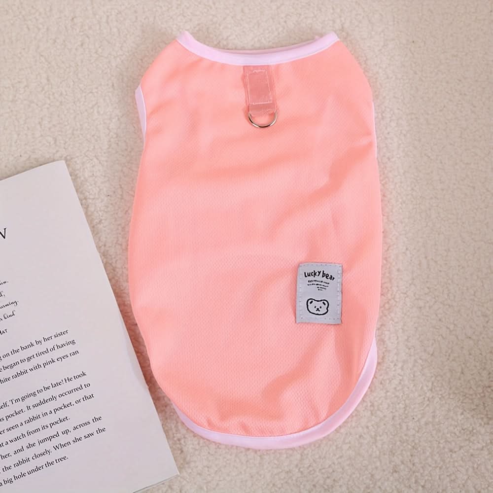 Breathable Mesh Pet Vest with Leash Hook