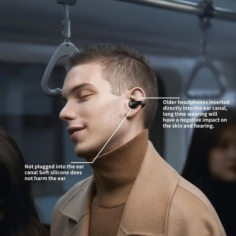 Open-Ear Clip Wireless Earplugs BT 5.3