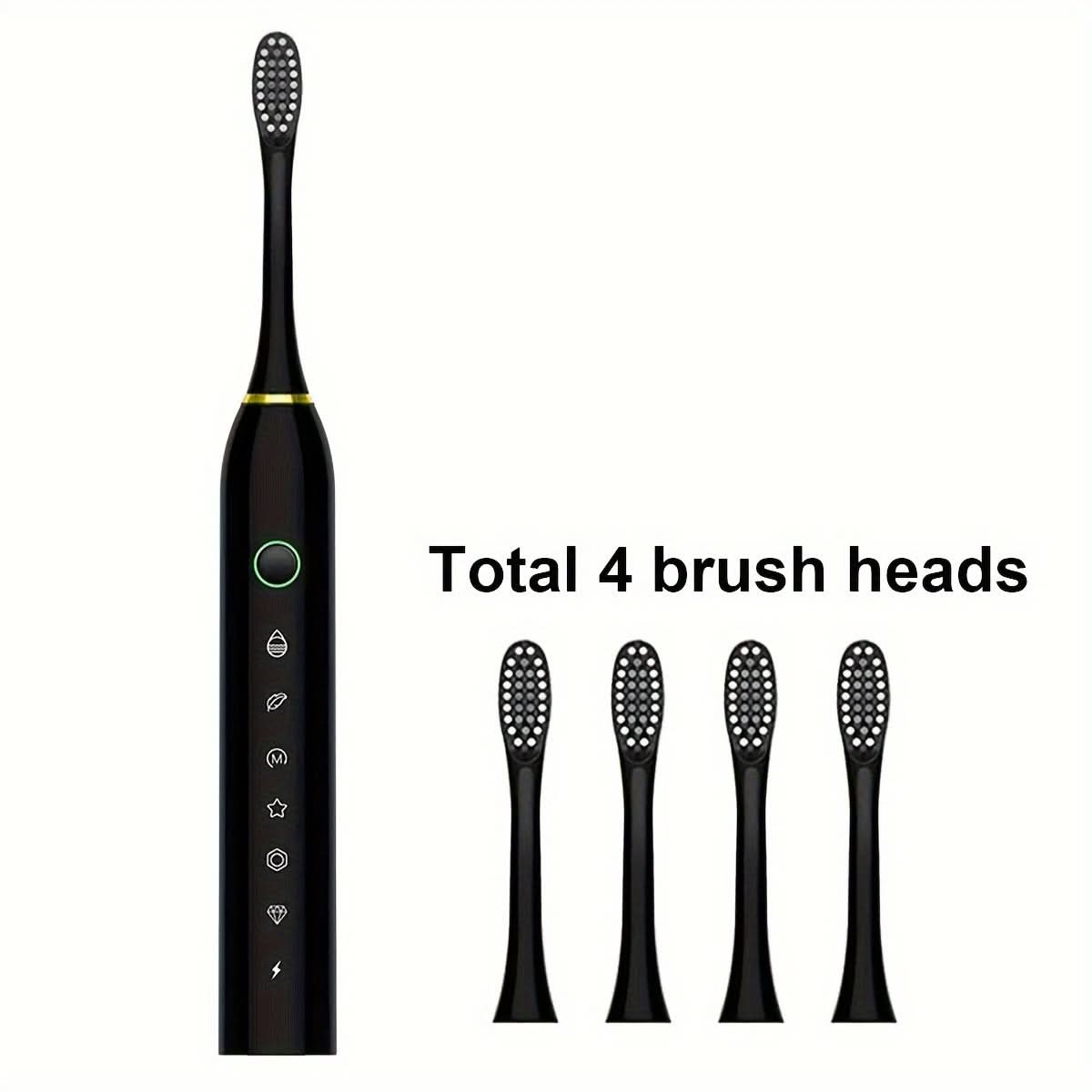 28000 VPM Electric Toothbrush – 6-Speed Rechargeable