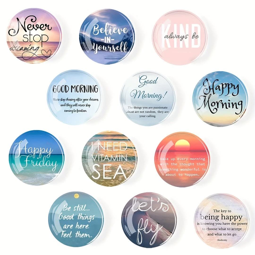12pcs Cute and Strong Refrigerator Magnets