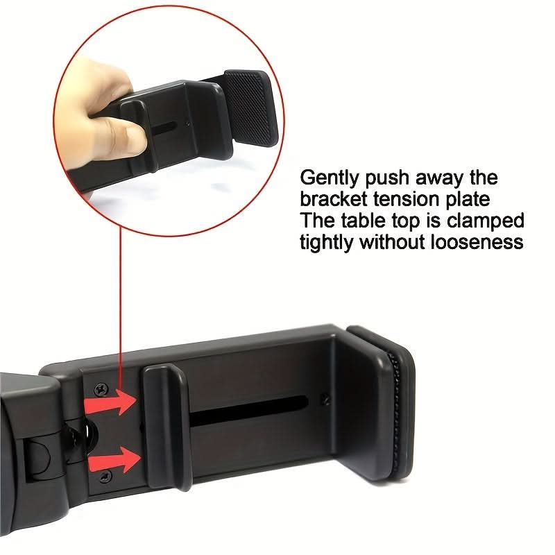 Portable Airplane Phone Holder – Adjustable Rotatable Travel Stand for Train