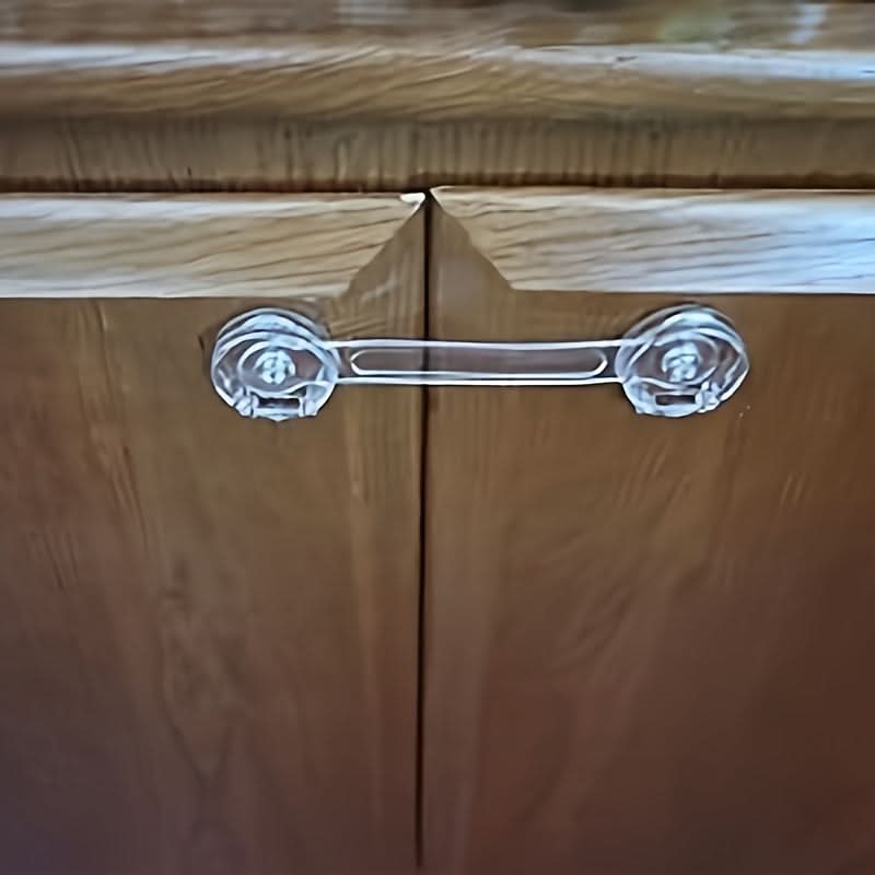 10-Pack Child Safety Cabinet Locks and Drawer Straps