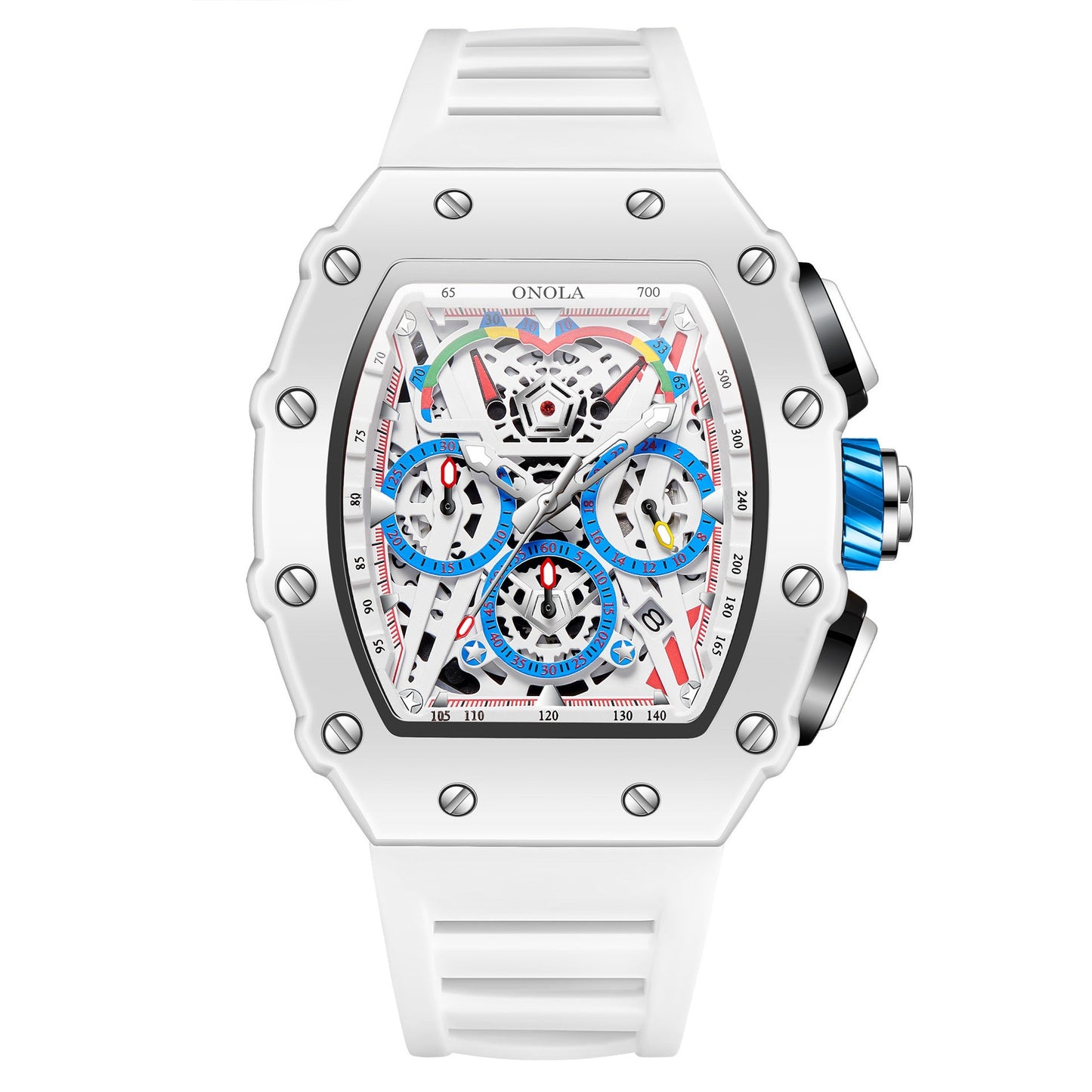 Onola 6827 Multifunctional Fashion Waterproof trendy Quartz watch For Men