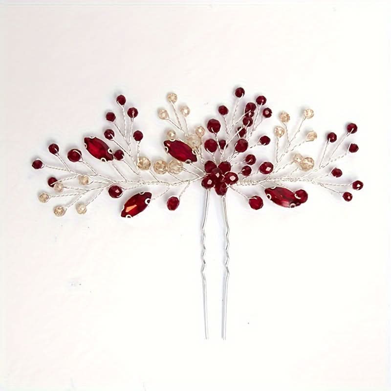 Vintage Rhinestone Hair Comb for Weddings