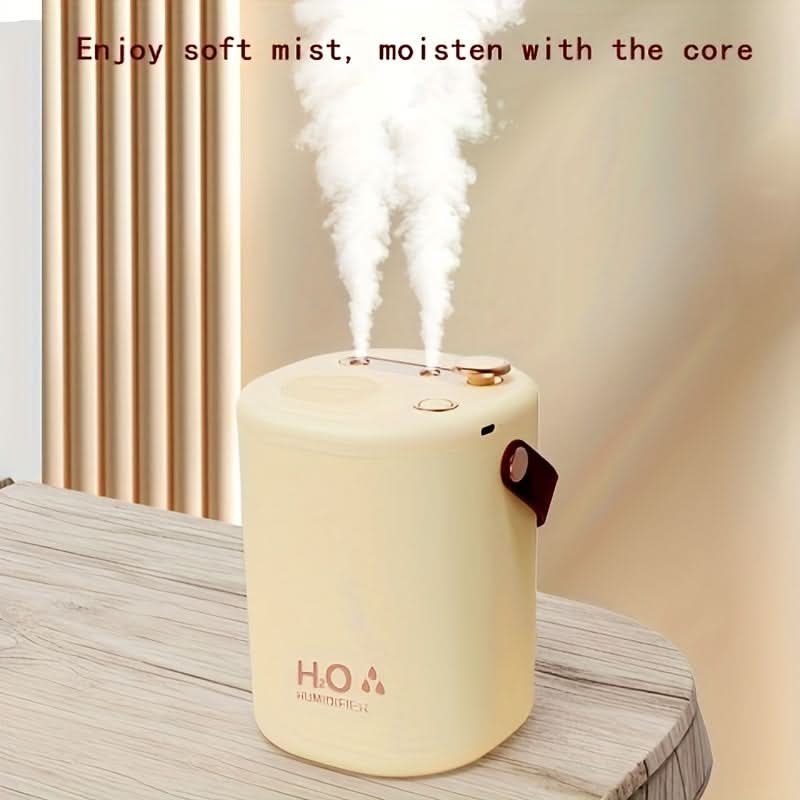 NEWDERY USB Dual-Spray Humidifier Nightlight