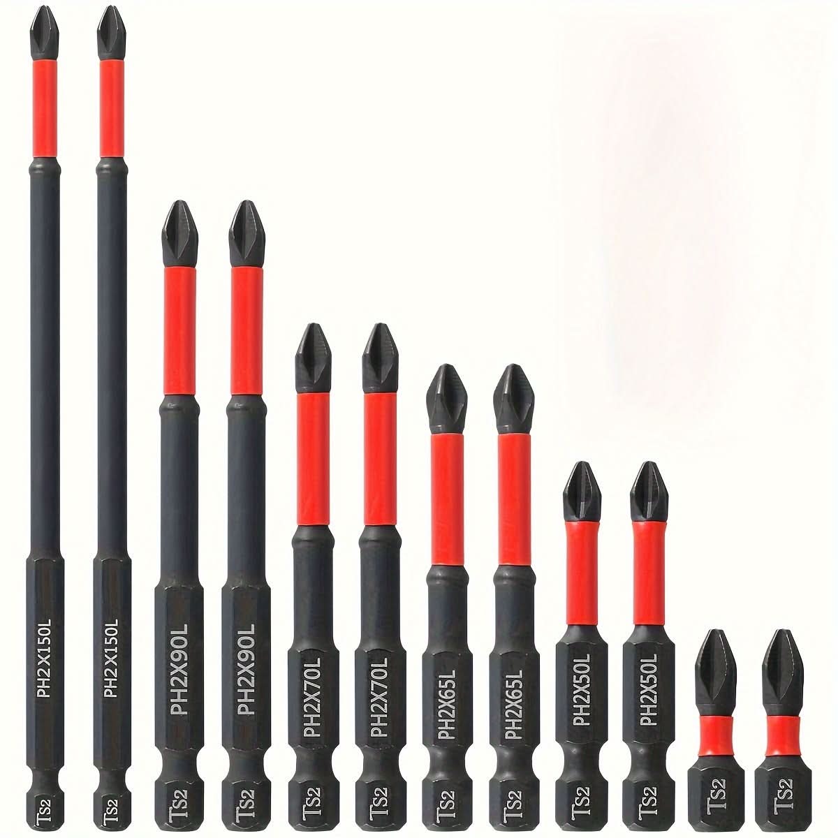 10-Piece Magnetic Drill Bit Set