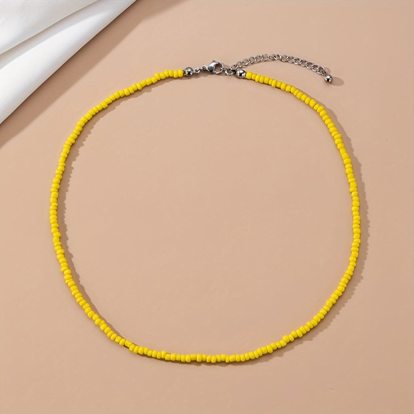 Bohemian Chic Beaded Necklace – Handmade & Fashionable