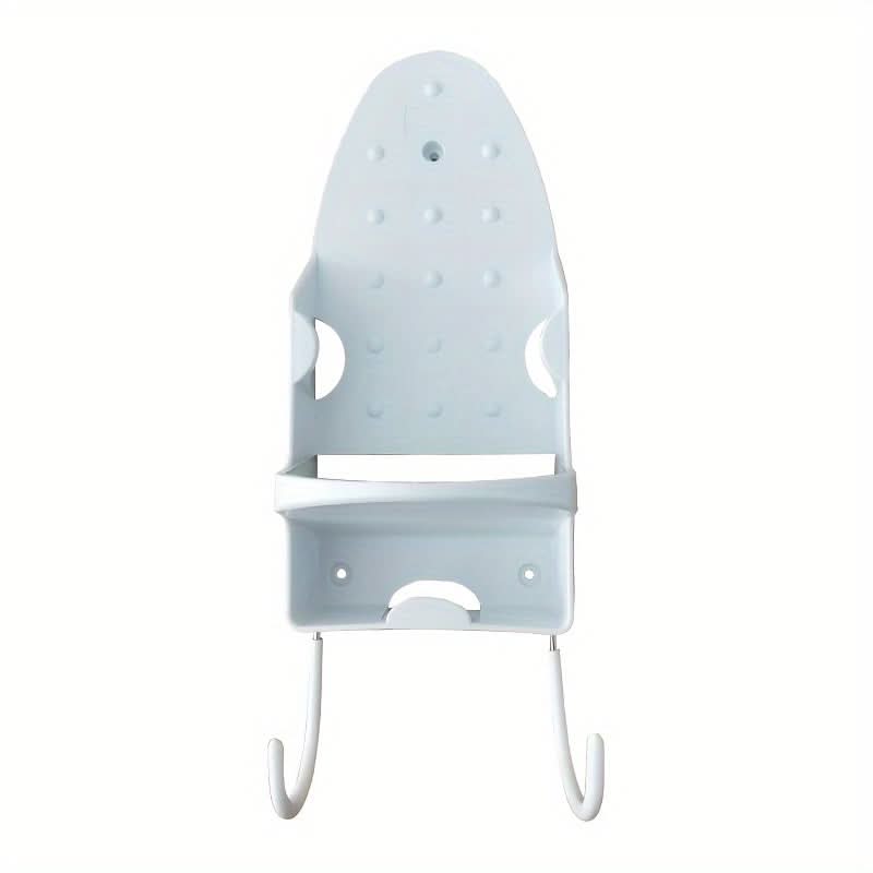 Wall-Mounted Steam Iron & Hair Dryer Rack