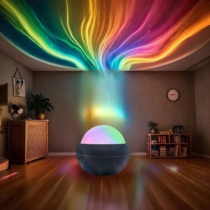 Aurora Lights Projector – 2-in-1 LED Northern Lights & Ocean Wave Projector