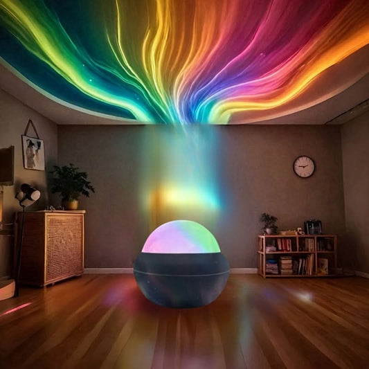 Aurora Lights Projector – 2-in-1 LED Northern Lights & Ocean Wave Projector