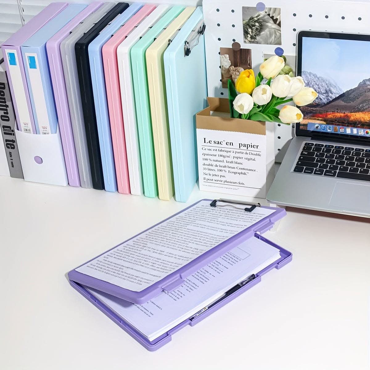 Large Capacity A4 File Storage Box