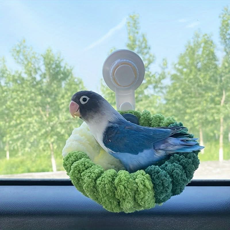 Outdoor Suction Cup Bird Nest – For Birds