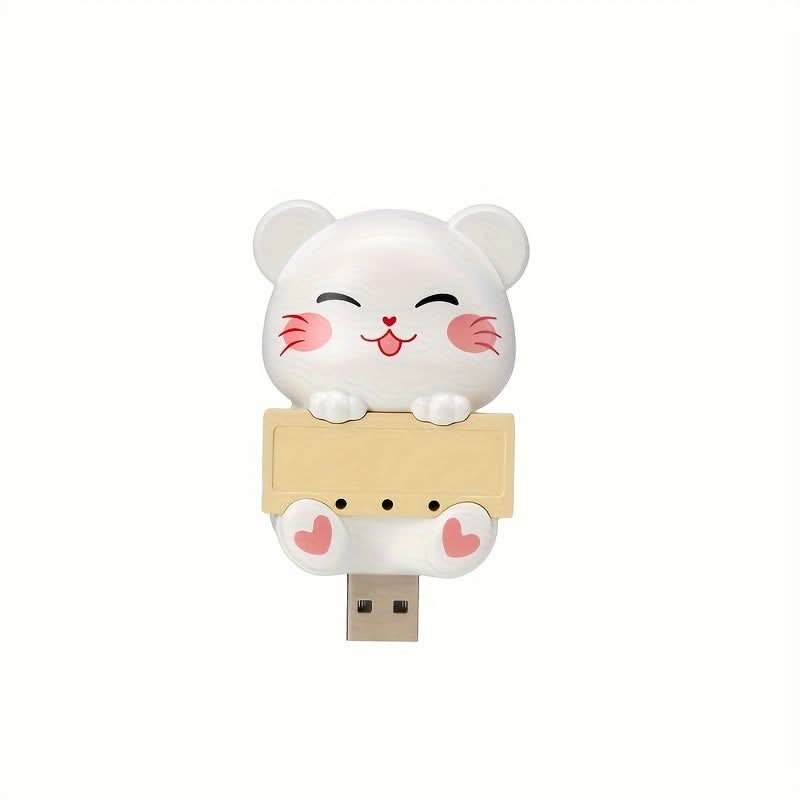 Cute Animal USB Air Purifier Ionizer – Odor Removal for Car & Home