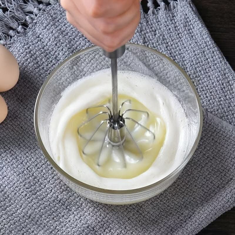 Portable Handheld Mixer - 4-Speed Metal Mixer