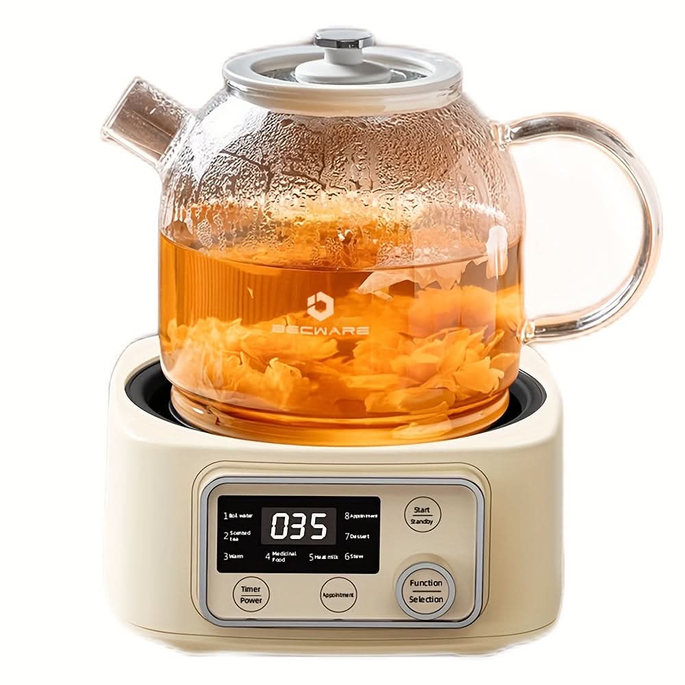 Multifunctional Glass Fiber Teapot – 50.72oz Health Preserving Kettle