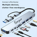USB 3.0 Hub with SD/TF Card Reader