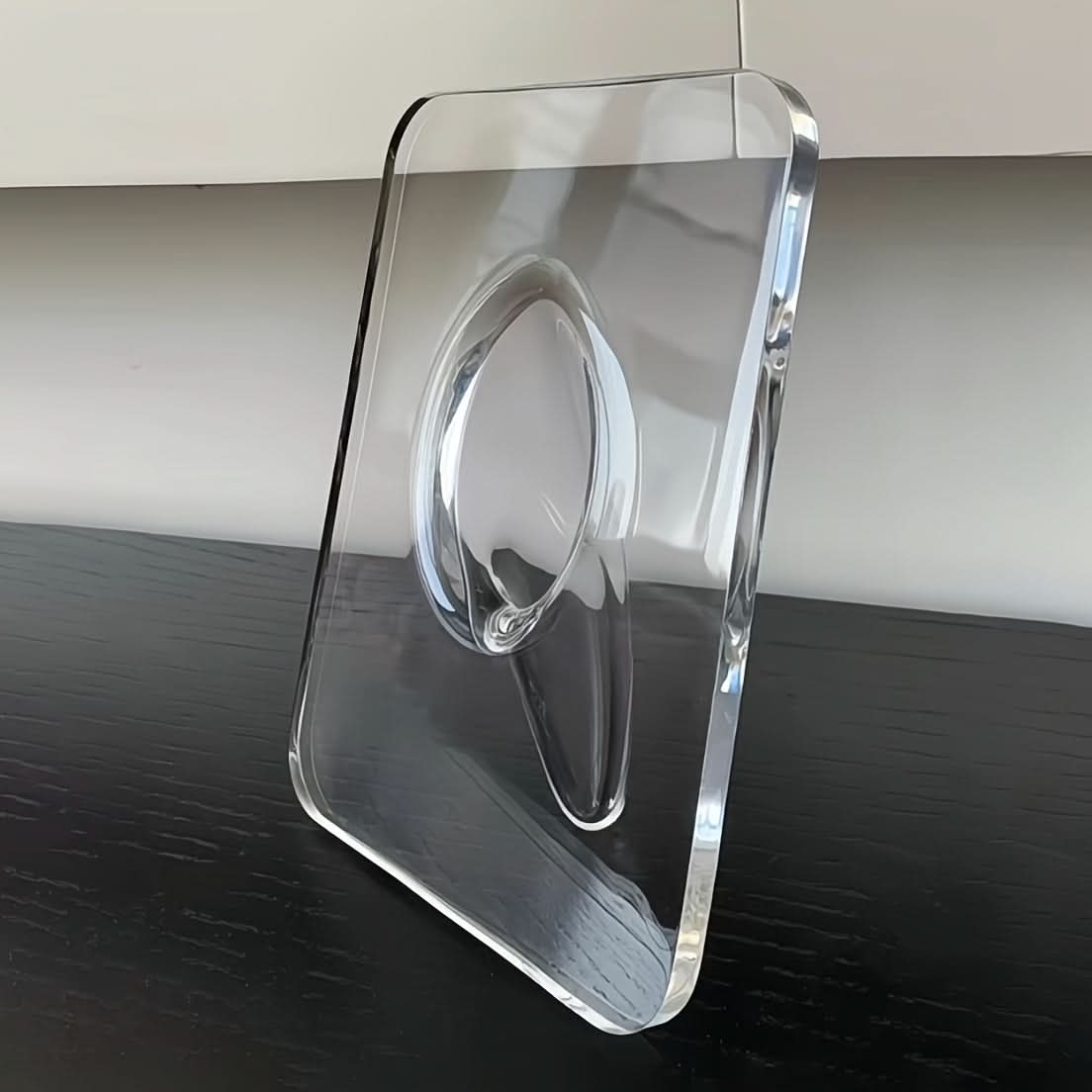 Art Deco Acrylic Resin Bud Vase for Home Decor