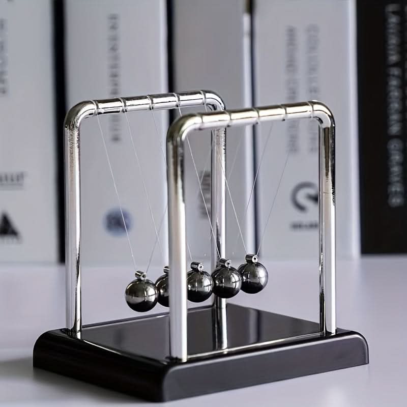 Classic Metal Newton's Pendulum Desk Fidget Toy
