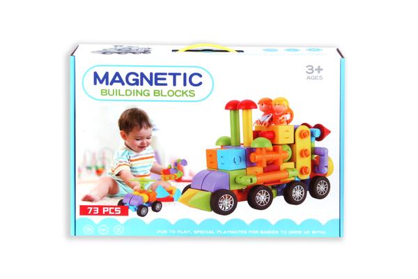 Magnetic Building Blocks 73Pcs