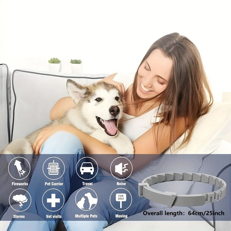 4-Pack Calming Dog Collars for Anxiety