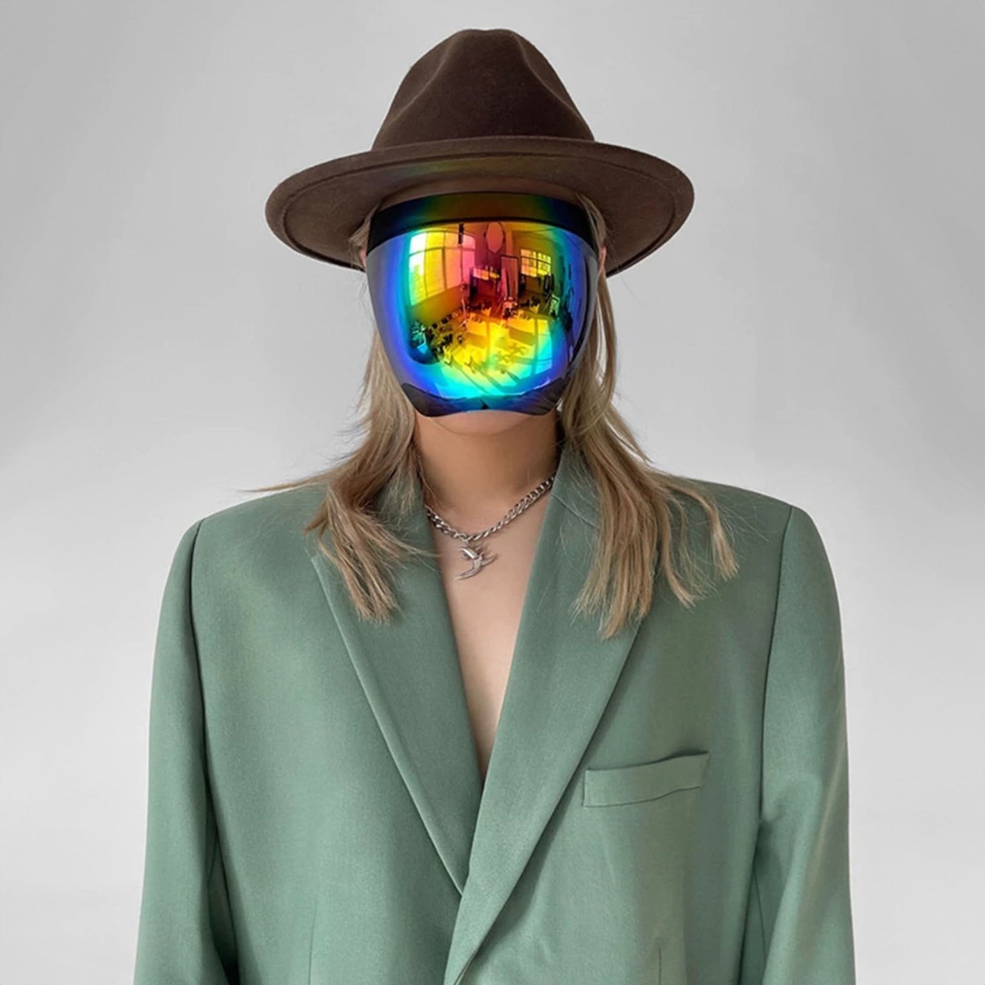 HD Transparent Anti-Fog Party Glasses - Vibrant Colorful Coating
