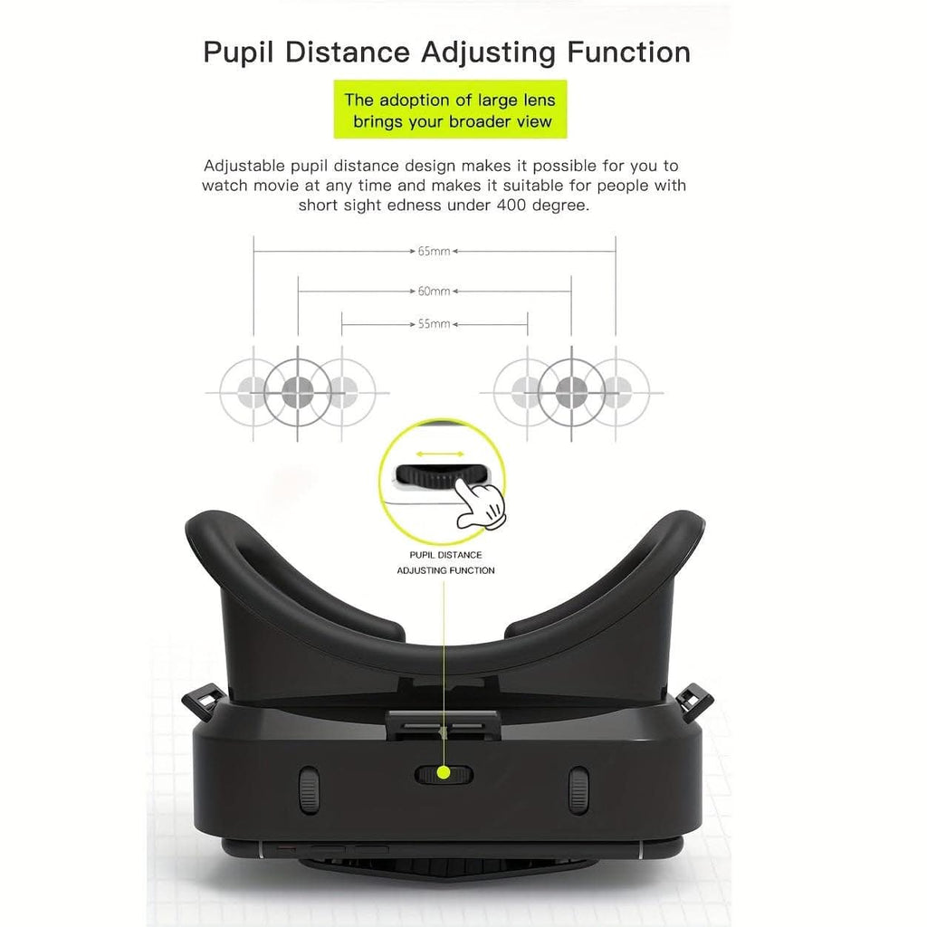 3D VR Headset – Smart Virtual Reality Glasses